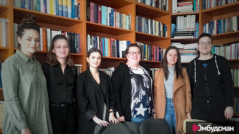 Studenti psihologije na praksi u Pokrajinskom ombudsmanu