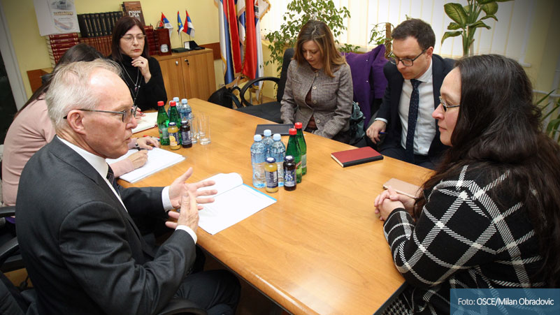 Sastanak sa delegacijom Misije OEBS-a u Srbiji 2023
